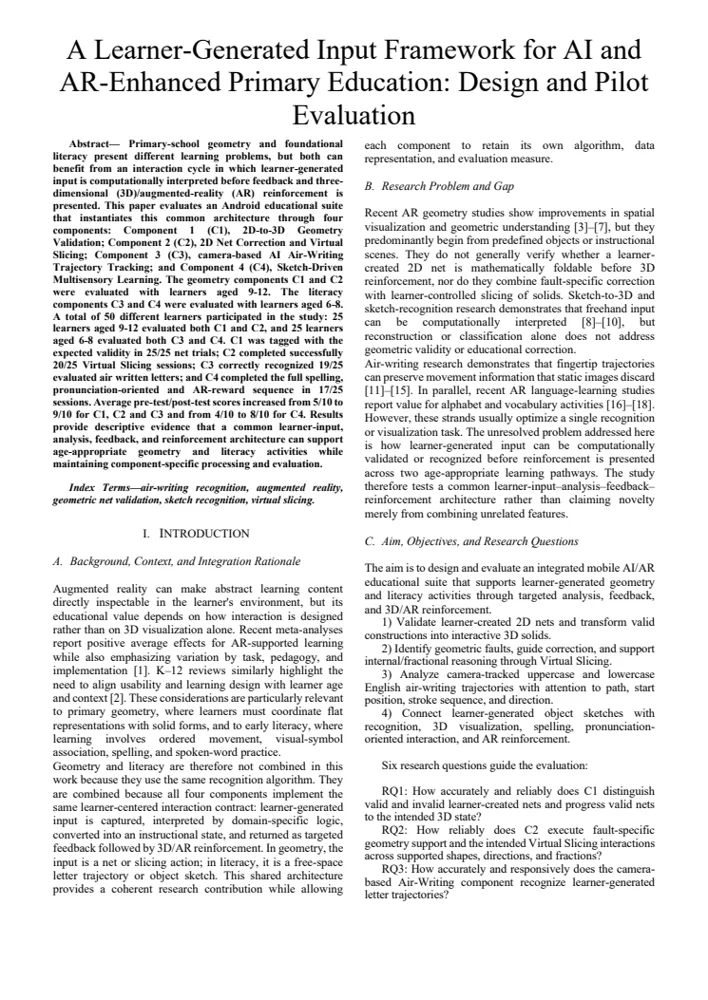 First page of ICAC Research Paper — Final
